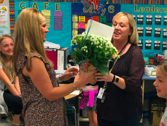 Caroline Rogers is in her 11th year at  Dripping Springs Elementary, which is where she has spent her entire teaching career.