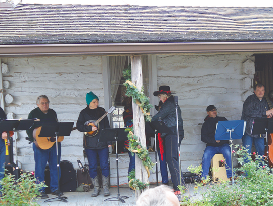 Songs from the 1800s entertained the crowd.