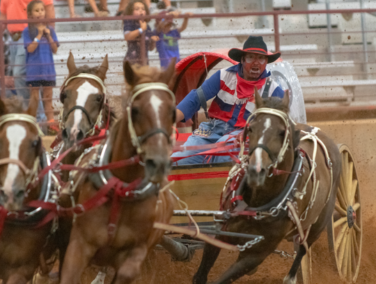 Cover Shot. Photographer Dave Wilson said, “This was the highlight of the rodeo for me, and new one that they’ve not had in Dripping Springs before, as far as I can remember.