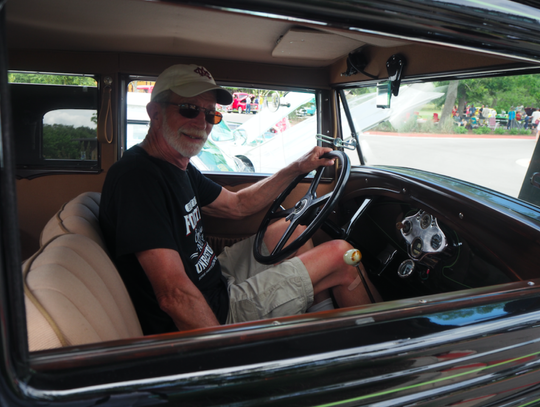 Phillips and his wife rode his Ford Model A Victoria to Big Bend two years ago. “It has a 260 V8 engine with four on the floor, but what it does not have is air conditioning,” Phillips said.