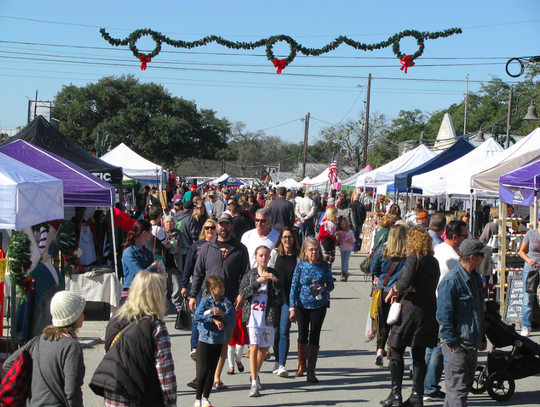 Photo taken during Christmas on Mercer event Dripping Springs, Saturday, December 7th, 2019.