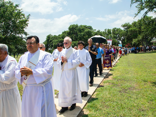 St Martin de Porres Corpus Christi Procession.