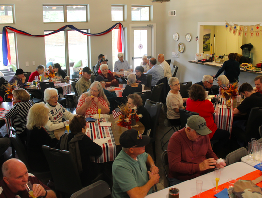 Even though it was only the second year she’s held the brunch, there was an impressive turnout.