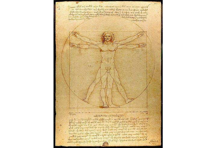“Vitruvian Man” by Leonardo da Vinci