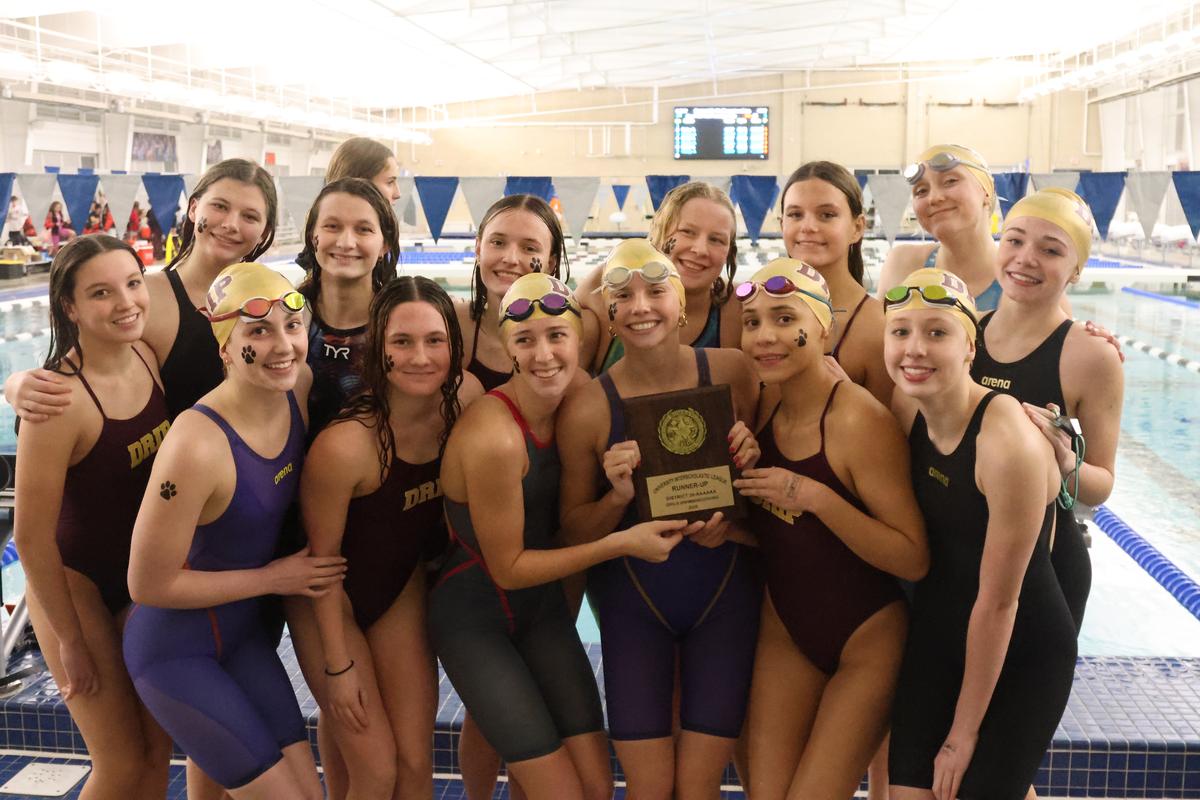 The Lady Tigers took second place at the district meet. PHOTO BY JEFF MAY