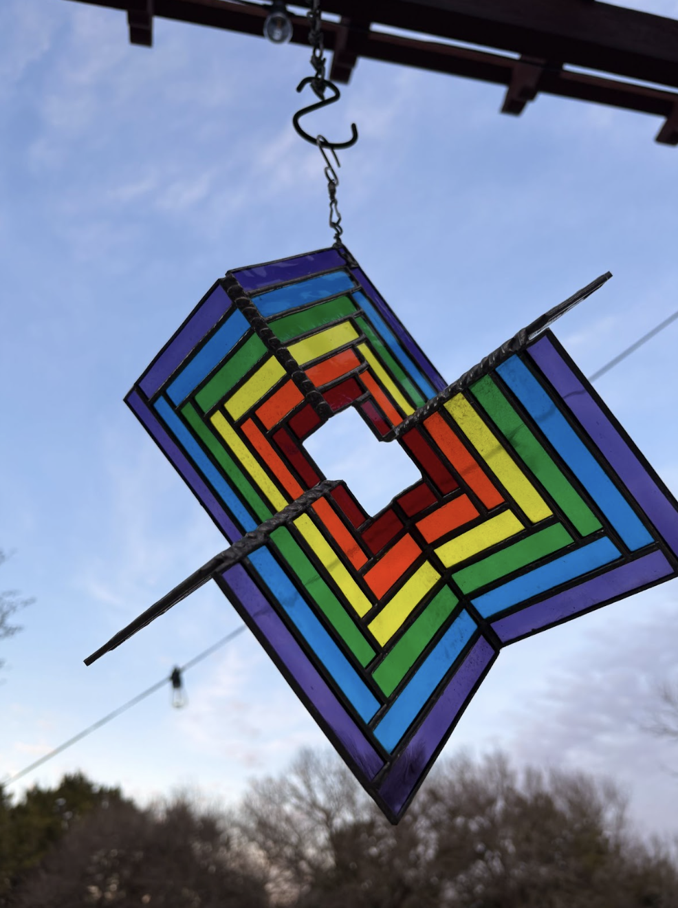 ‘Spinner’ by Mary Orcutt: I enjoy the various images and reflections as it sp...