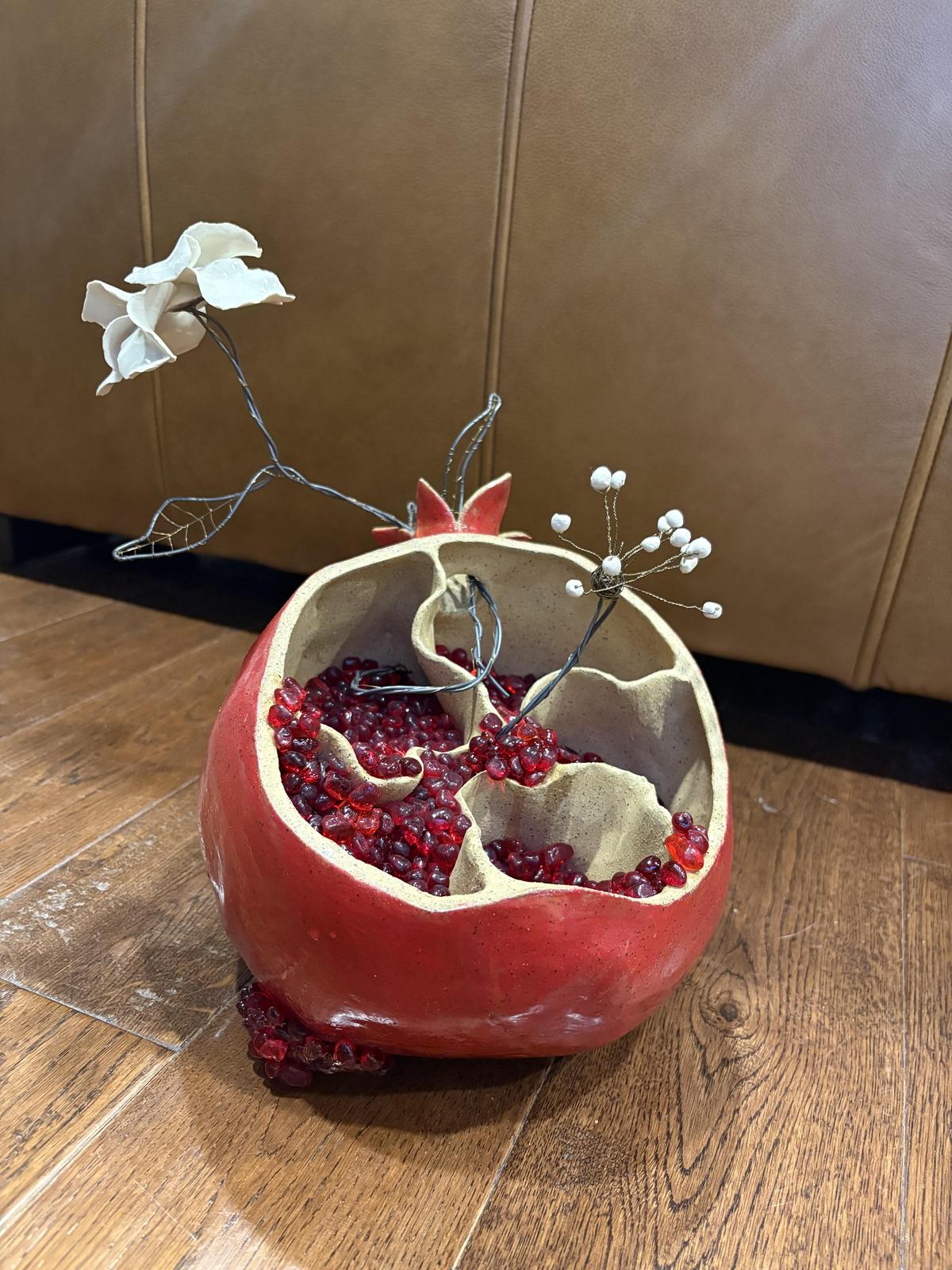 ‘Pomegranate’ by Annie Newton: this piece is beautiful and reminds me of my g...