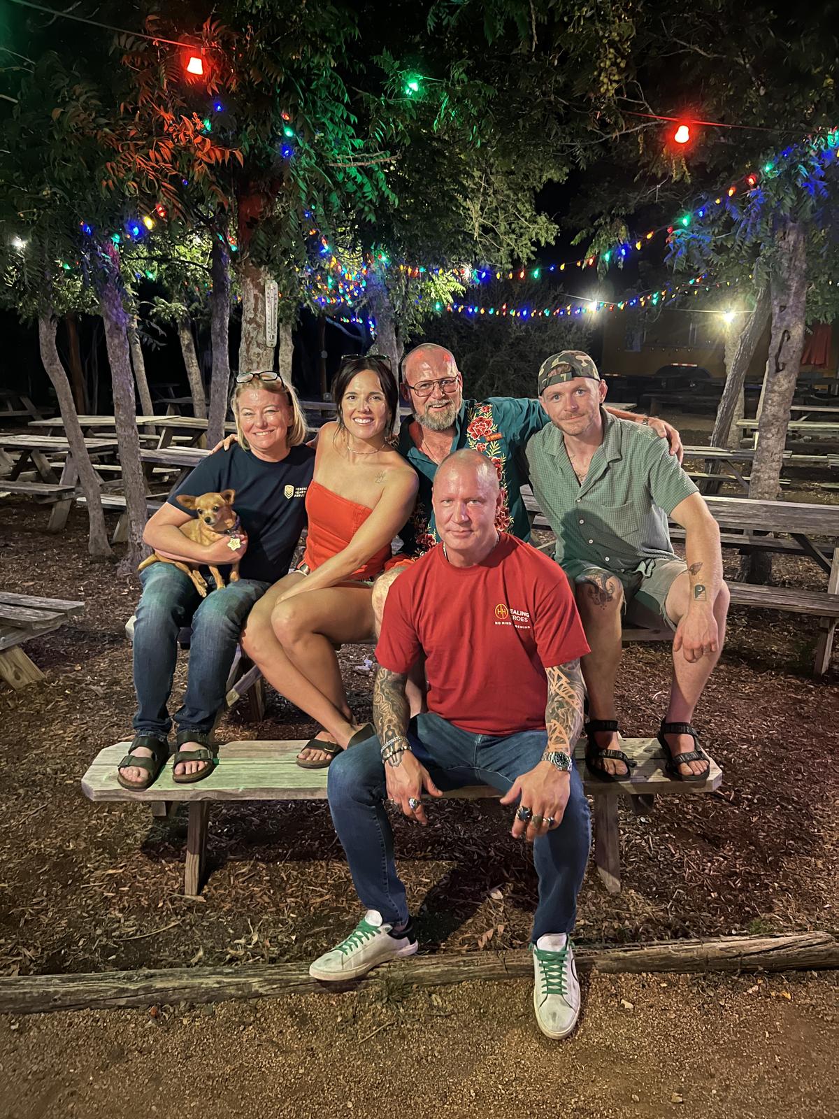 PHOTO BY LAURIE ANDERSON Lynn Krug, Courtney Allen, Ryan Henderson and Keegan...