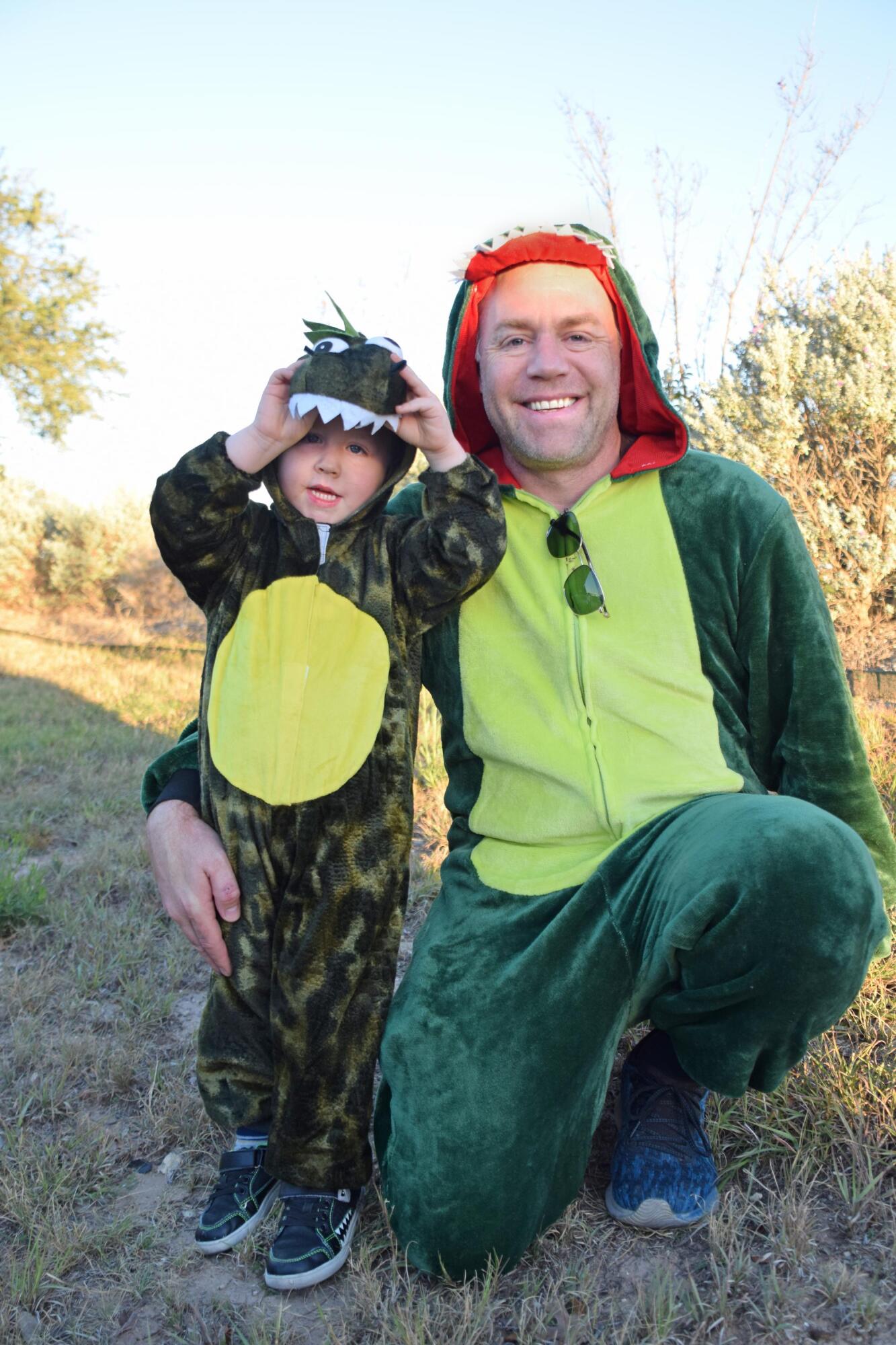 PHOTO BY LAURIE ANDERSON William, accompanied by dad Stephen Daem, was the cr...