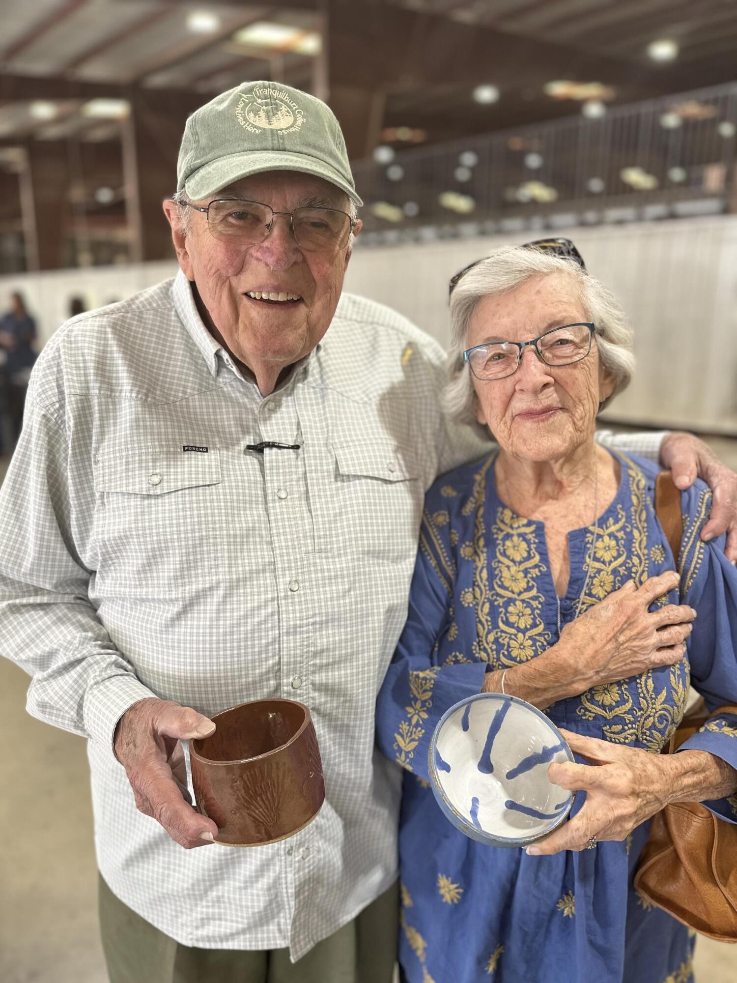 PHOTO BY SILVIA BYERS-DIAZ Participants in the Empty Bowls Project got to cho...