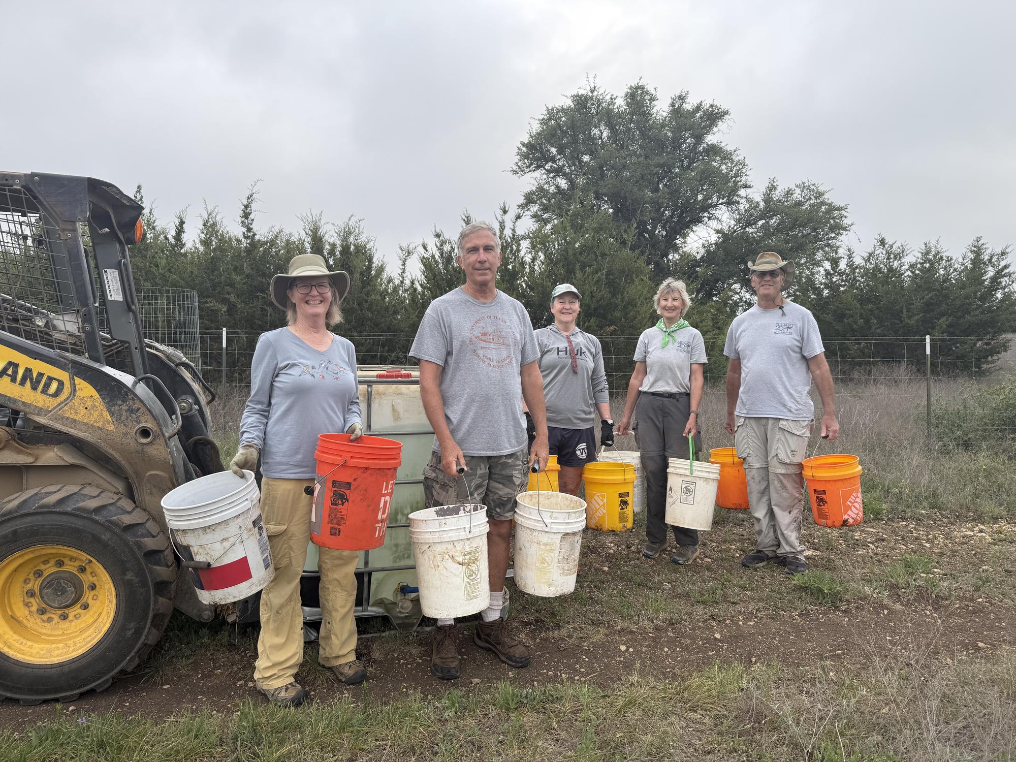 PHOTO BY PATRICK BAGLIETTO The Bucket Brigade - Maggie Carpenter, Robert Depw...