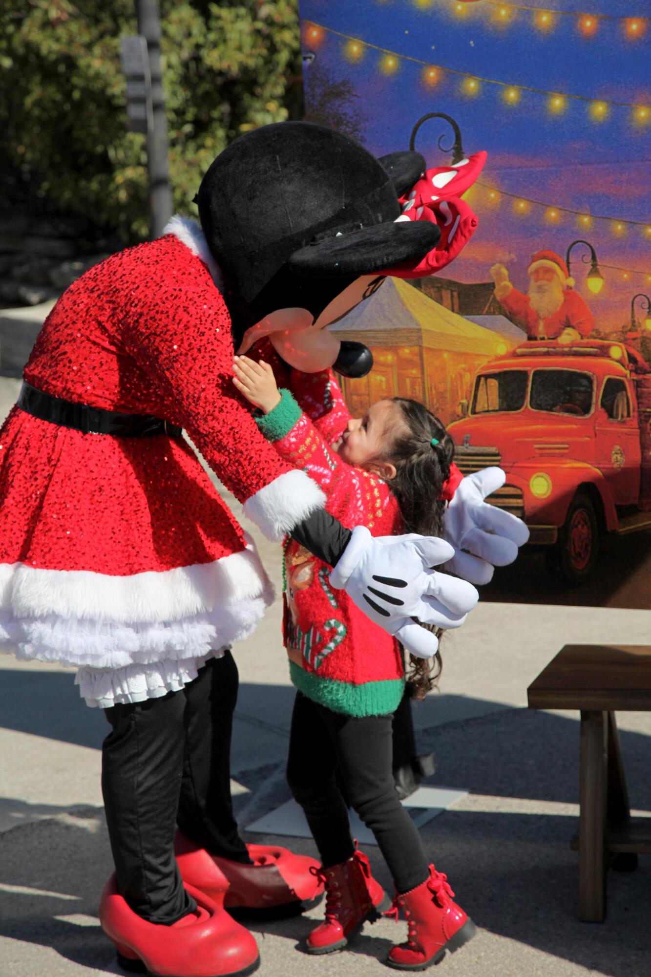 PHOTO BY LAURIE ANDERSON The characters, like Mickey and Minnie Mouse, were a...
